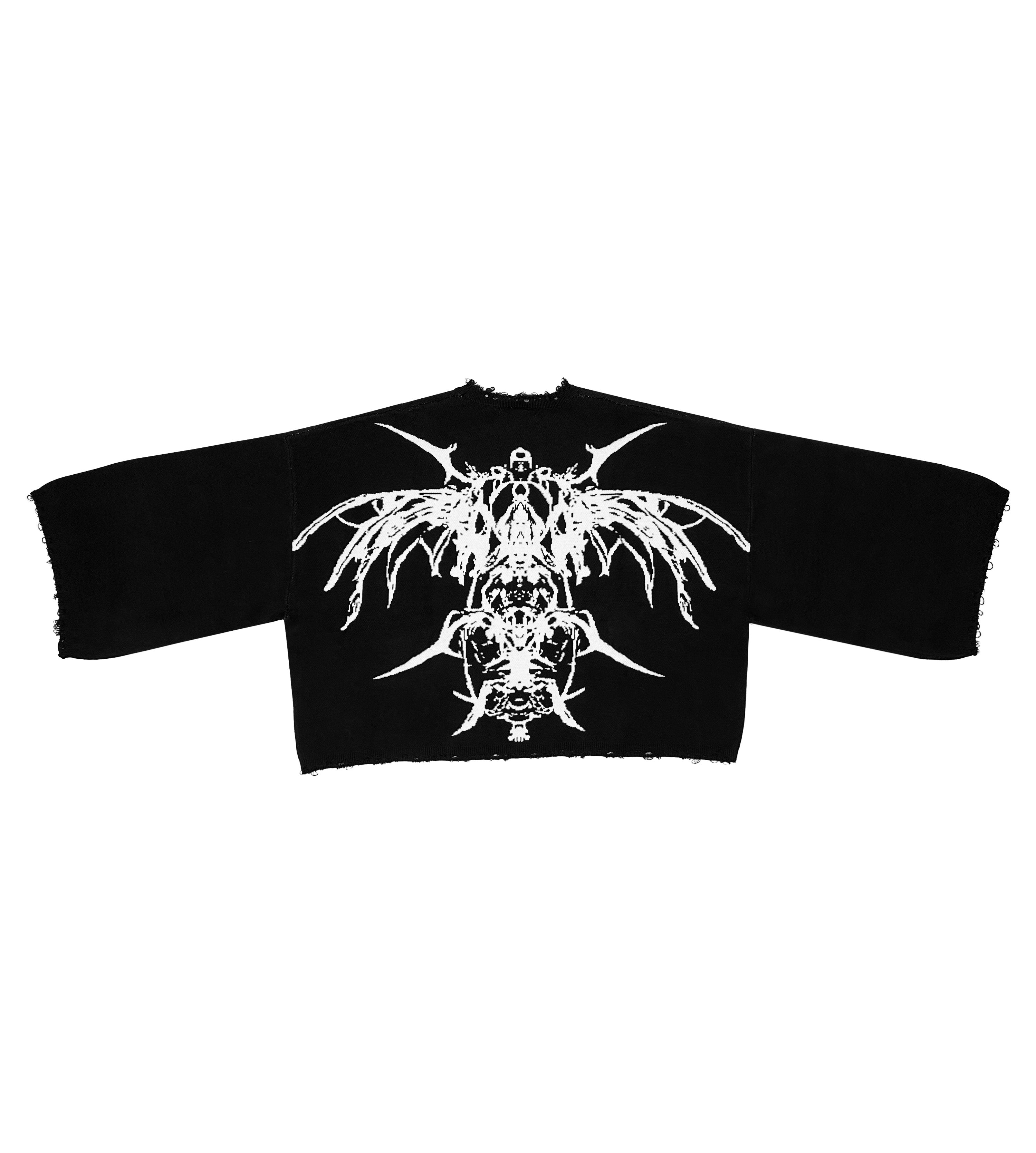 Destroyed Knit V3 - LUST IN NOIR