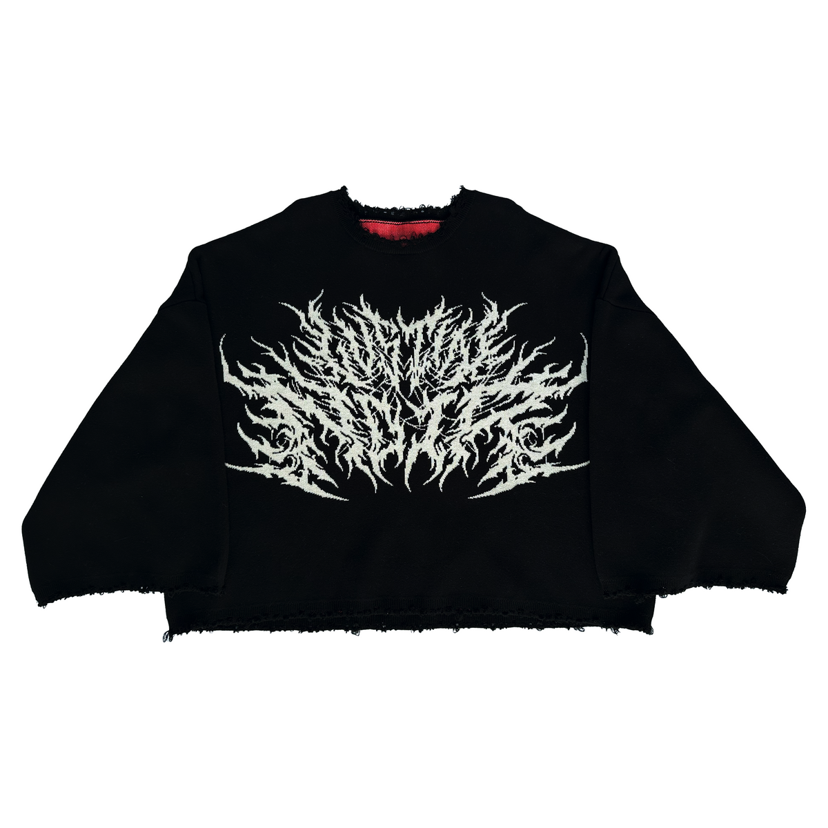 NOT4NERD □ Pigment Dyeing Destroyed Knit Sweater トップス //