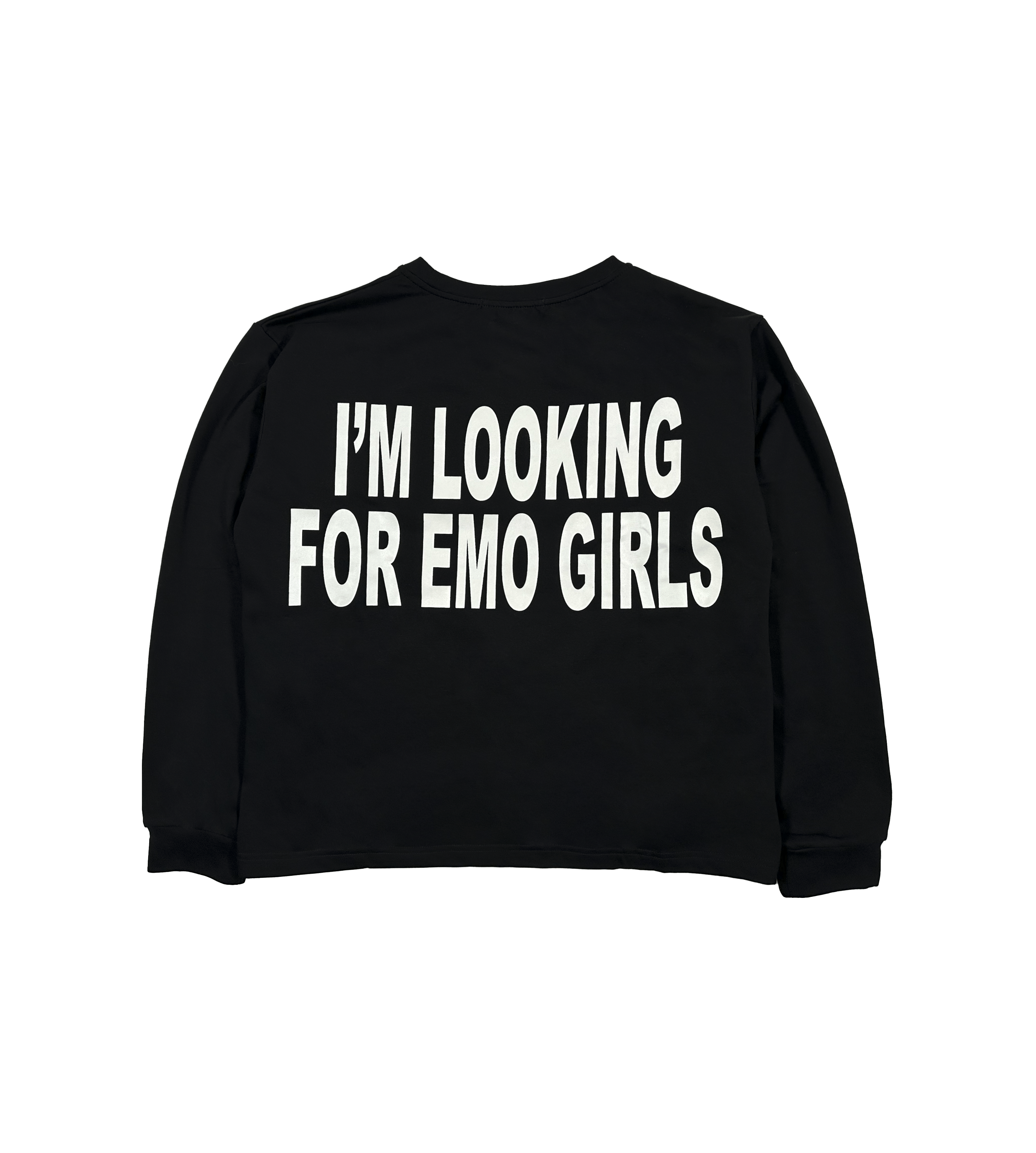 Emo Seeker Long Sleeve - LUST IN NOIR